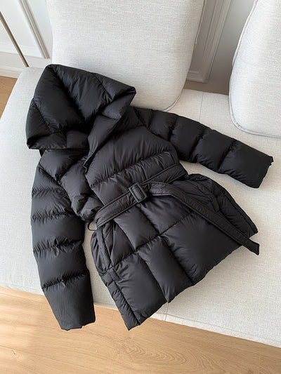 Carrie | Winterjas met riem 