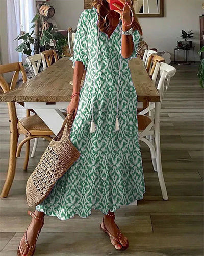 Dana | Boho buikbedekkende jurk