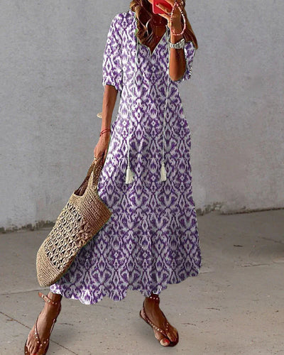 Dana | Boho buikbedekkende jurk