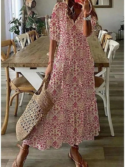 Dana | Boho buikbedekkende jurk