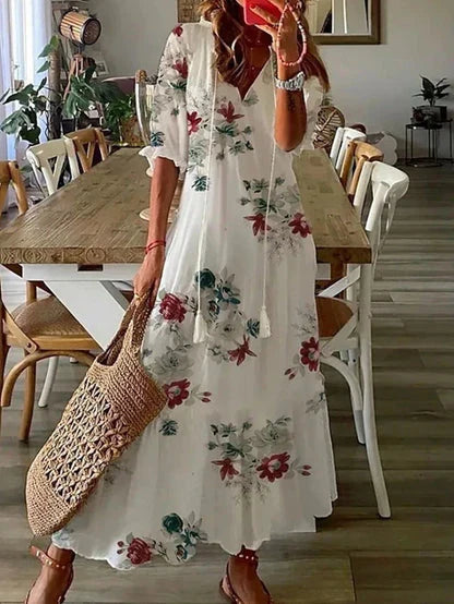 Dana | Boho buikbedekkende jurk