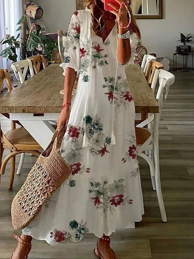 Dana | Boho buikbedekkende jurk