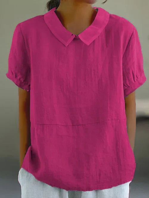 Deborah | Blouse met losse kraag