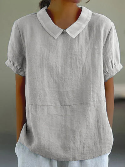 Deborah | Blouse met losse kraag