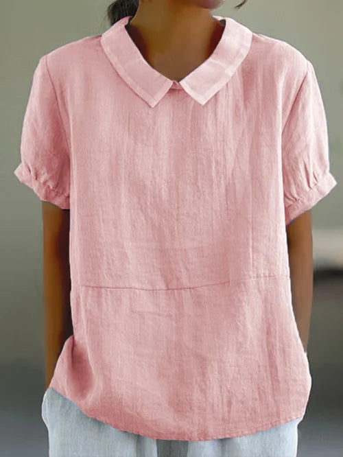 Deborah | Blouse met losse kraag