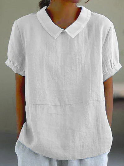 Deborah | Blouse met losse kraag