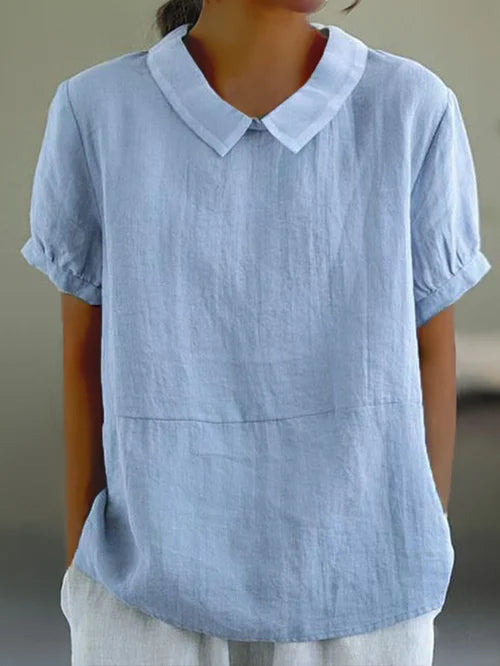 Deborah | Blouse met losse kraag