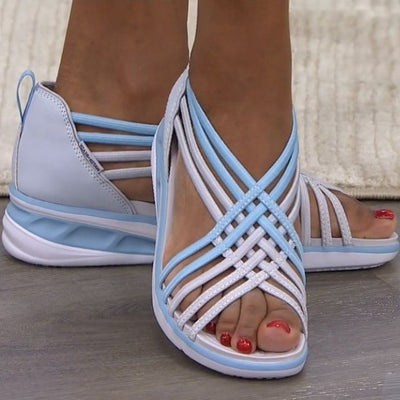Calyra - Comfort sandaal met bandjes 