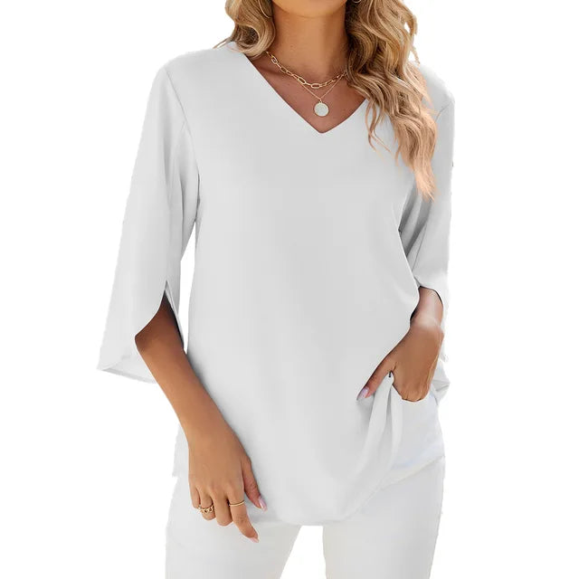 Helen | V-hals blouse 
