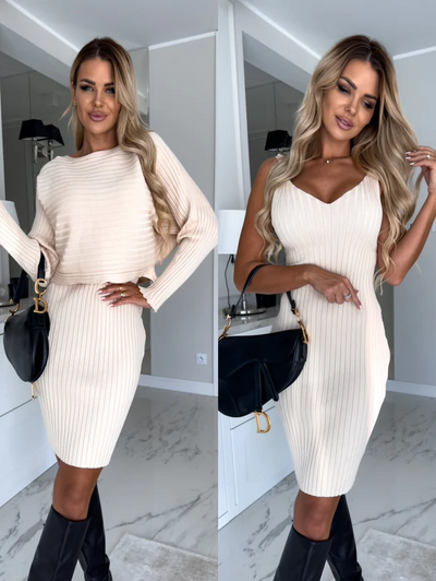 Britanny™ - Mouwloze jurk met truiset 