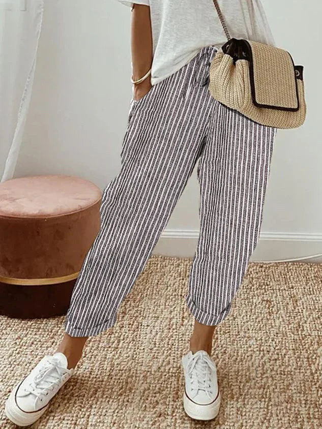 Lulu | Lichtgewicht broek