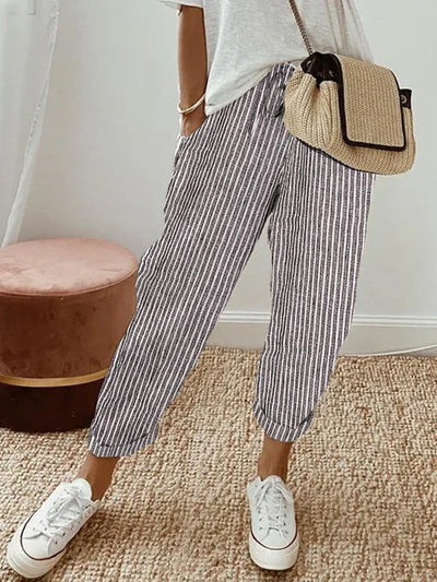 Lulu | Lichtgewicht broek