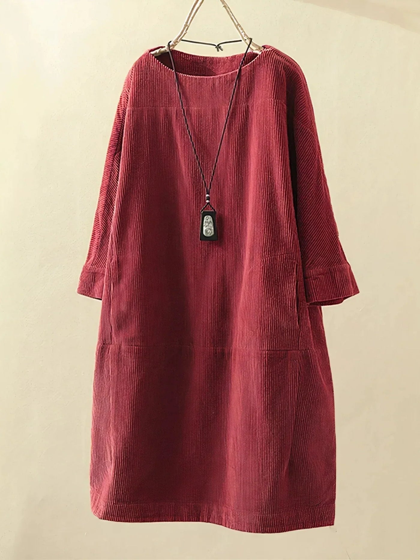 Mayya | Relaxte midi-jurk
