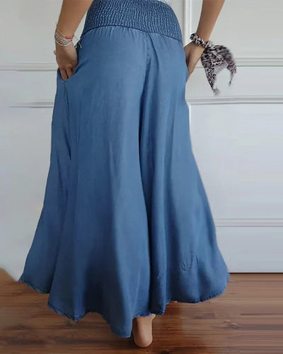 Miranda | Broek met elastische taille 