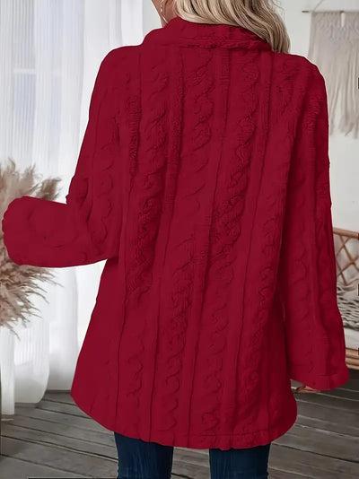 Noella | Winterjas met textuur 