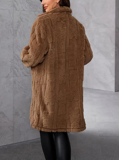 Noella | Winterjas met textuur 