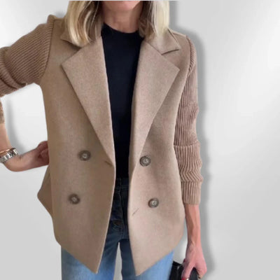 Savannah | Casual jas met knopen 