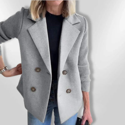 Savannah | Casual jas met knopen 