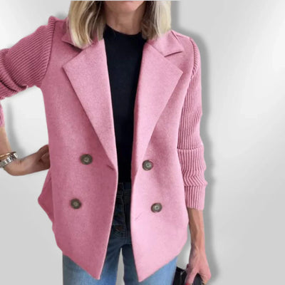 Savannah | Casual jas met knopen 