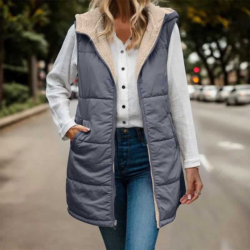 Tahlia | Elegant gewatteerd vest 