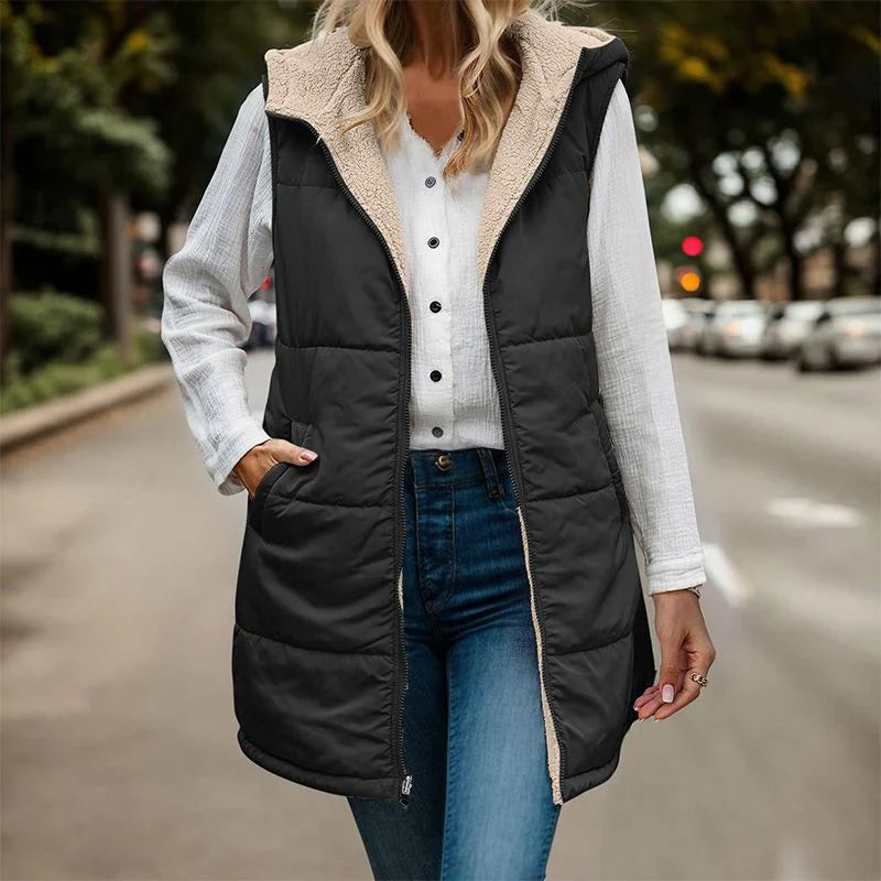 Tahlia | Elegant gewatteerd vest 