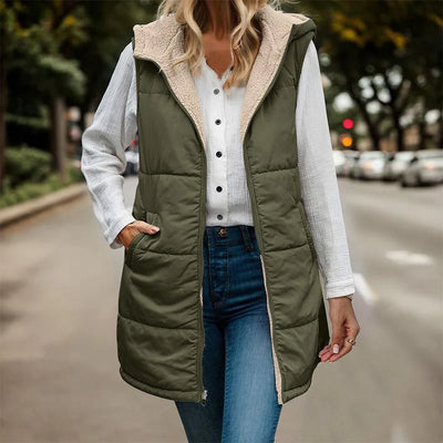 Tahlia | Elegant gewatteerd vest 